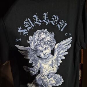 Sullen Kids Black Angel Graphic Tee